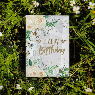 Happy Birthday flower Birthday Card | Natalie Ryan Design