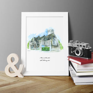 Wedding Venue Illustration