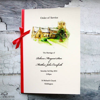 Illustrated Order of Service