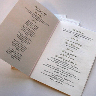 Illustrated Order of Service