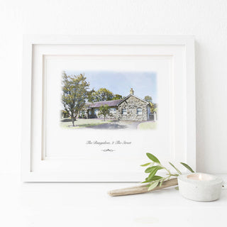 Digital House Portrait