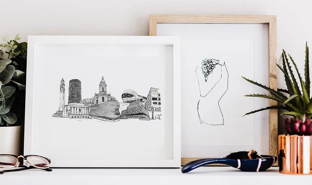 Skyline Art, a blog post, by Natalie Ryan Design.