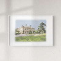 Babbington House Illustration by Natalie Ryan