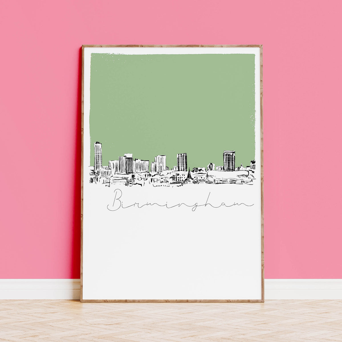 Birmingham City Art Print