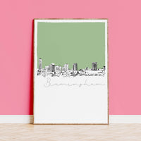 Birmingham City Art Print