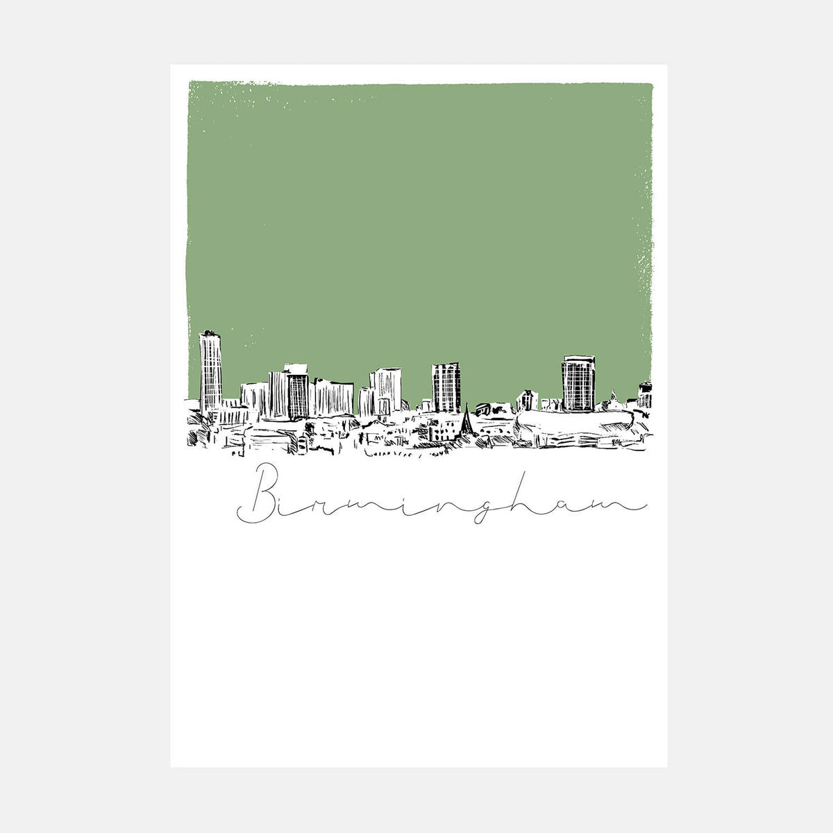 Birmingham City Art Print