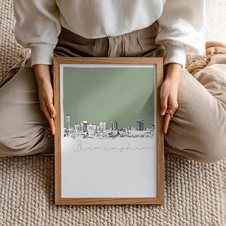 Birmingham City Art Print