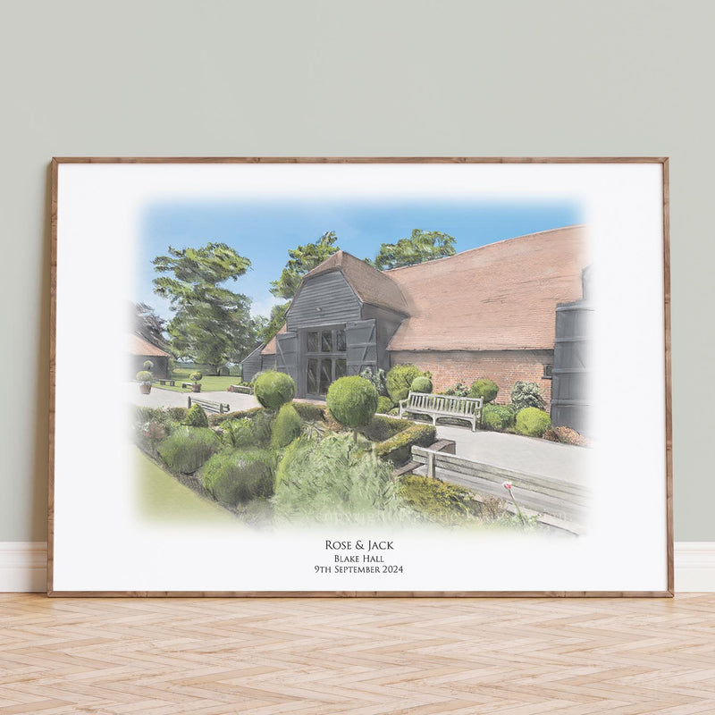 Blake Hall Art Print by Natalie Ryan