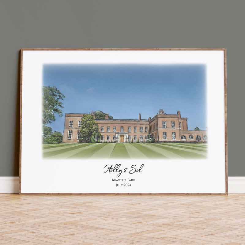 Braxted Park Wedding Venue Portrait