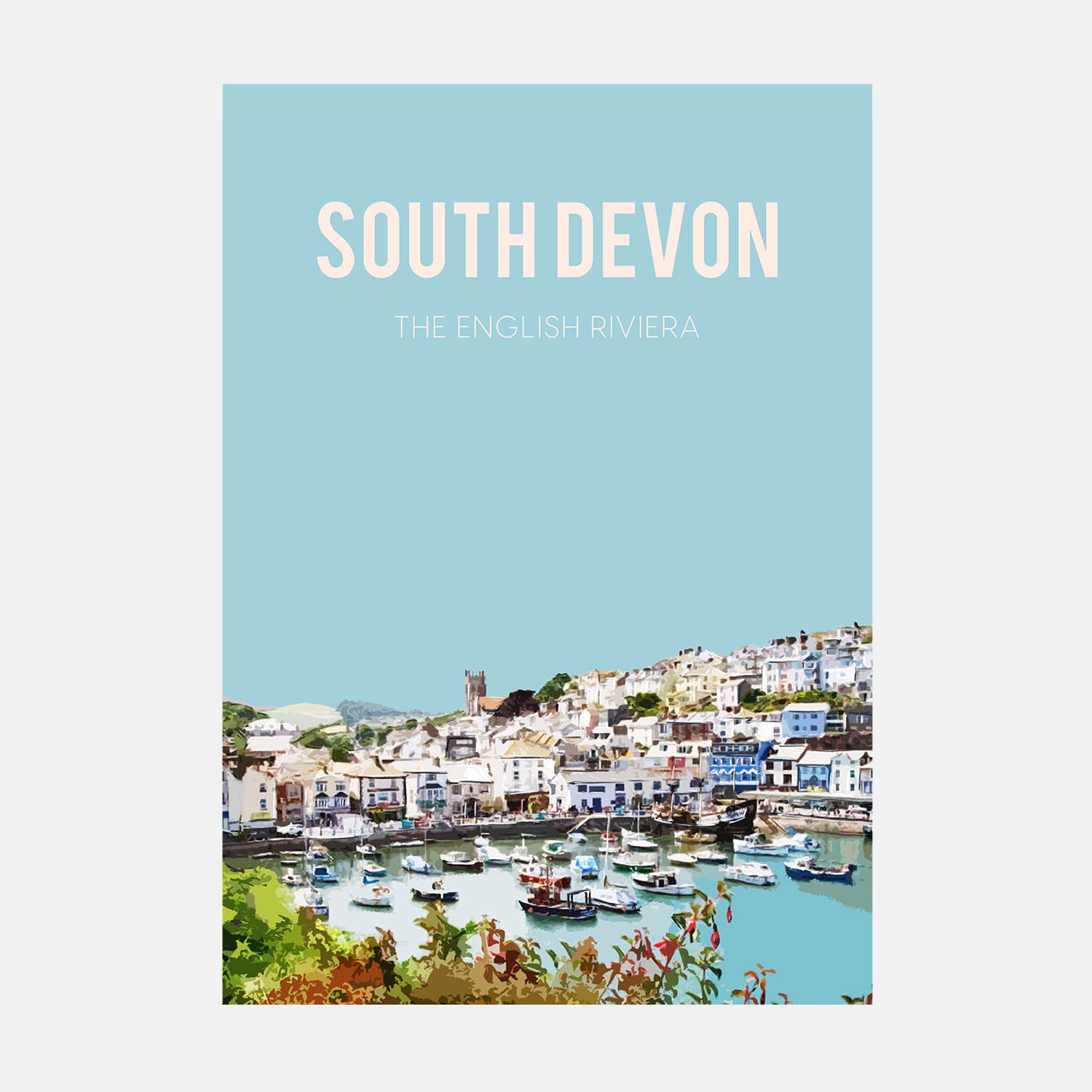 Brixham Devon Art Print