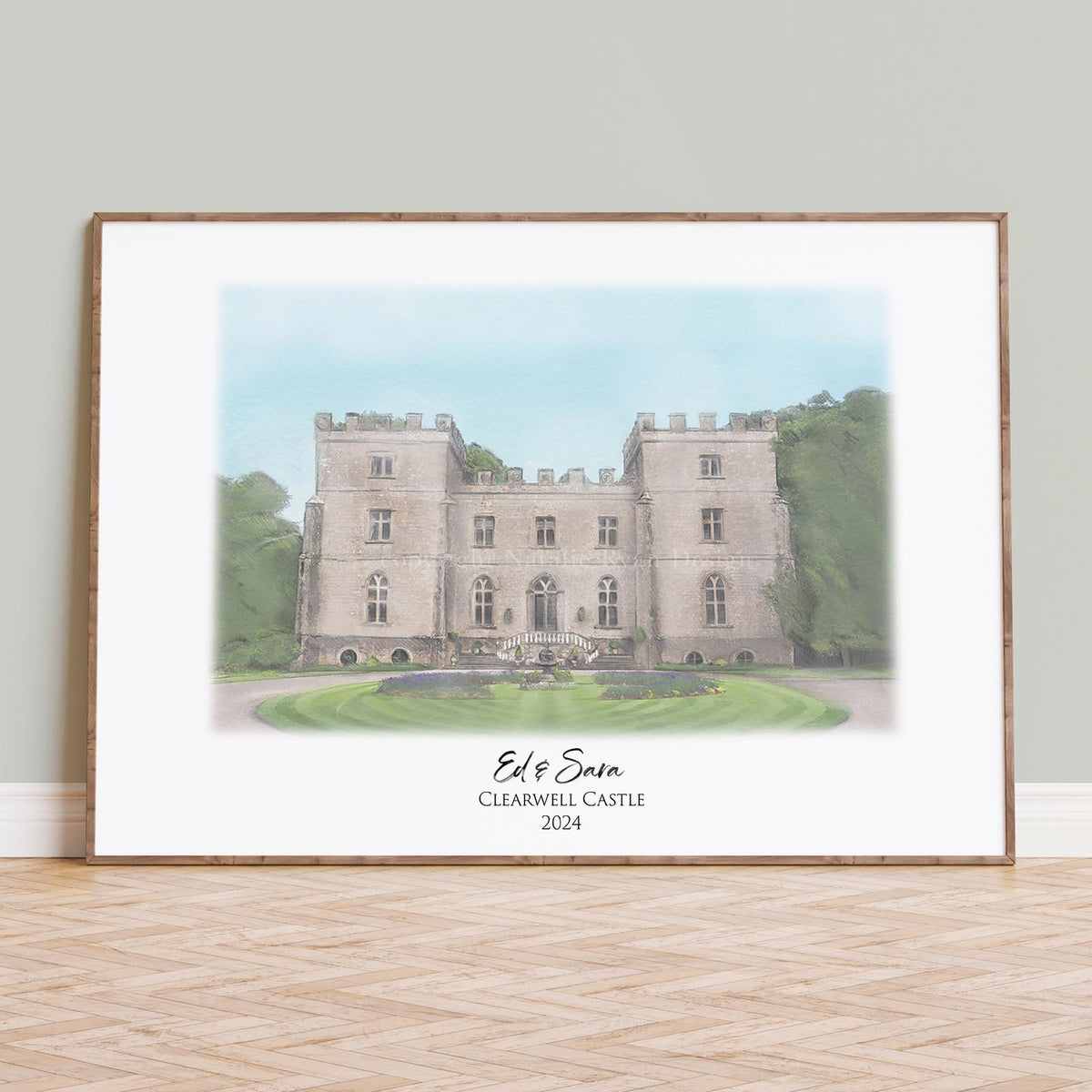 Clearwell Castle Wedding Venue Portrait