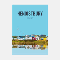 Hengistbury Dorset art print