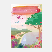 Italy Travel Poster