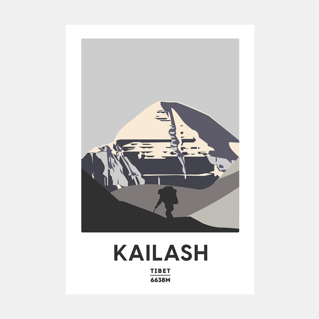 Kailash Adventure Art Print Natalie Ryan Design