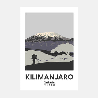 Kilimanjaro Adventure Art Print
