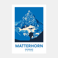 Matterhorn Mountain Art Print