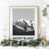 Mont Blanc Art Print | Natalie Ryan