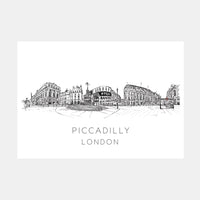 London Piccadilly Skyline