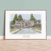 Rhinefield House Wedding Venue Portrait