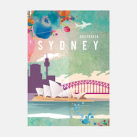 Sydney Travel Poster