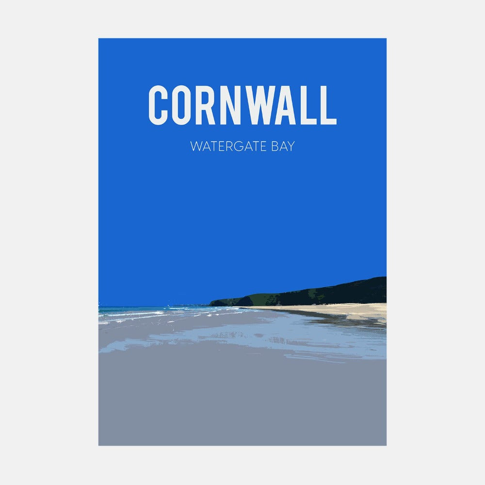 Watergate Bay Art Print