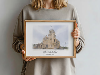 Cornhill Castle Wedding Venue Portrait