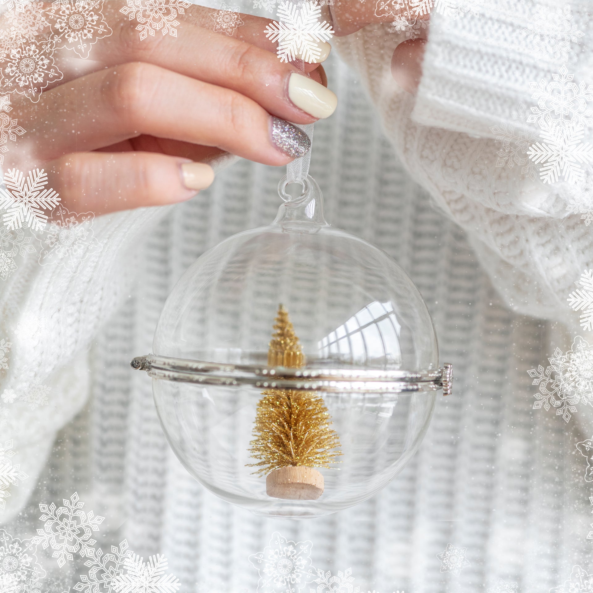 Opening Christmas Bauble by Natalie Ryan