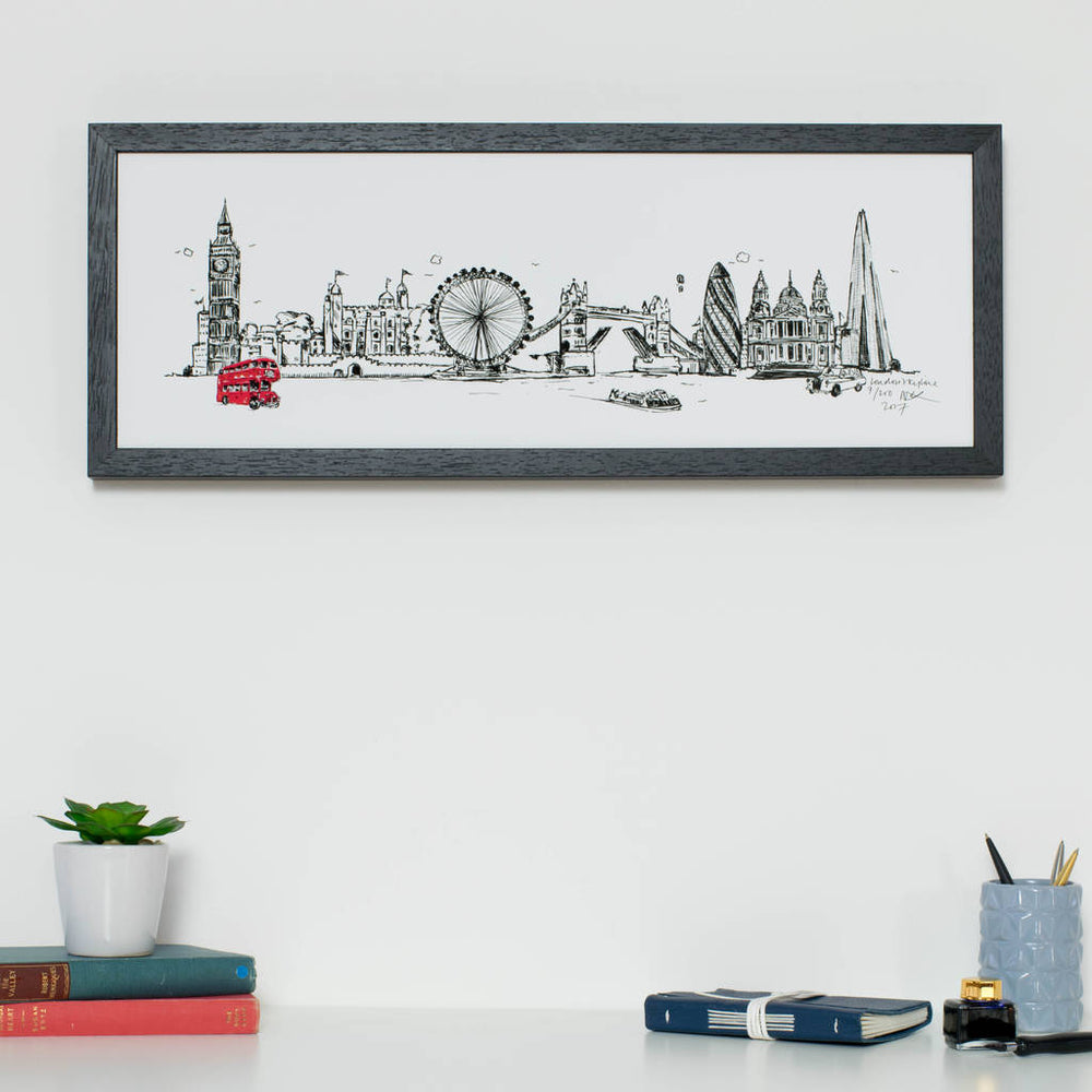 London Skyline illustration