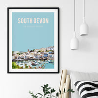 Brixham Devon Art Print - 0