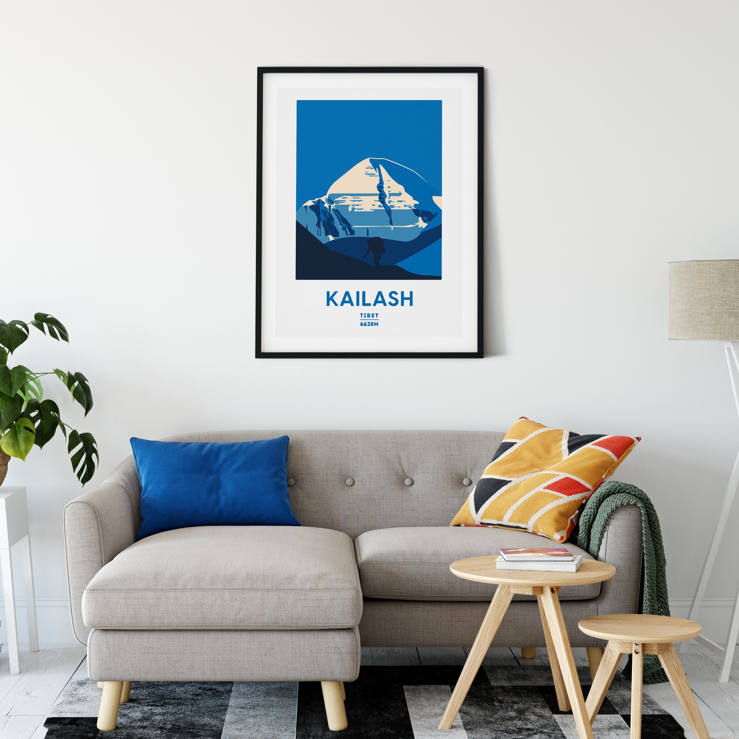 Kailash Unframed art print