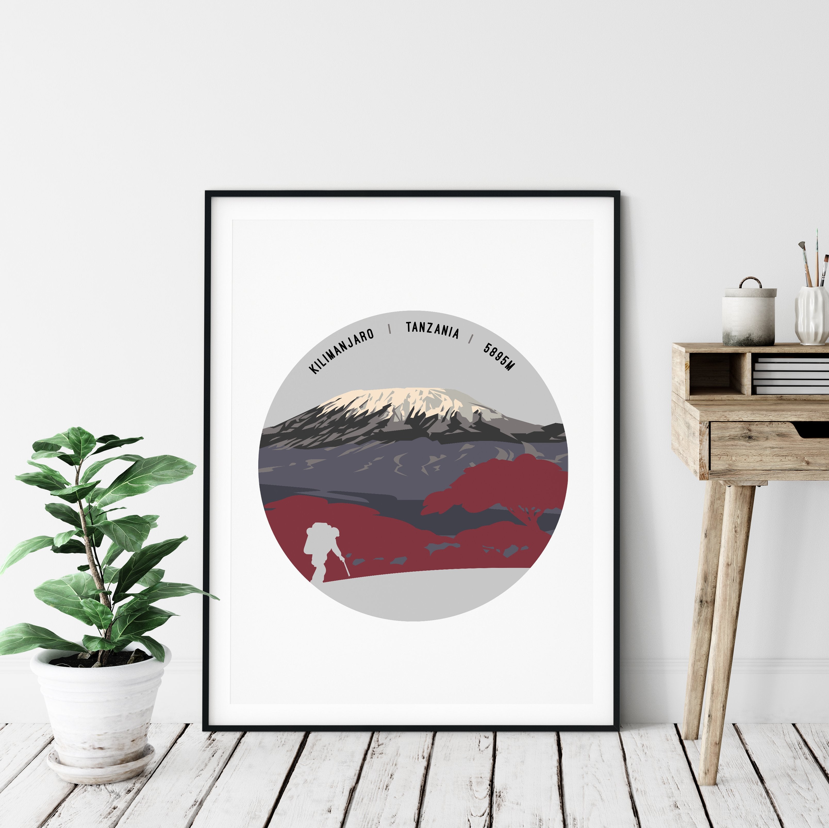 Kilimanjaro UNFRAMED ART PRINT