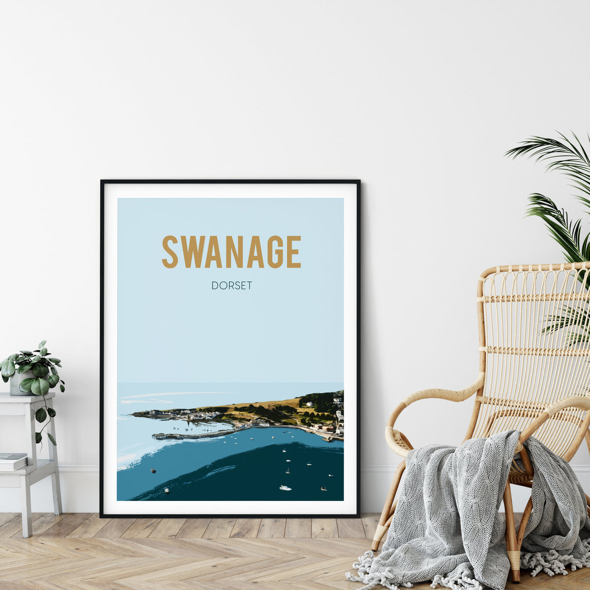 Swanage Art Print Natalie Ryan Art