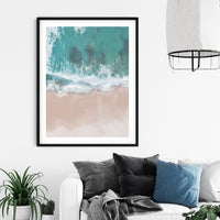 Beach Wave Art Print - 0