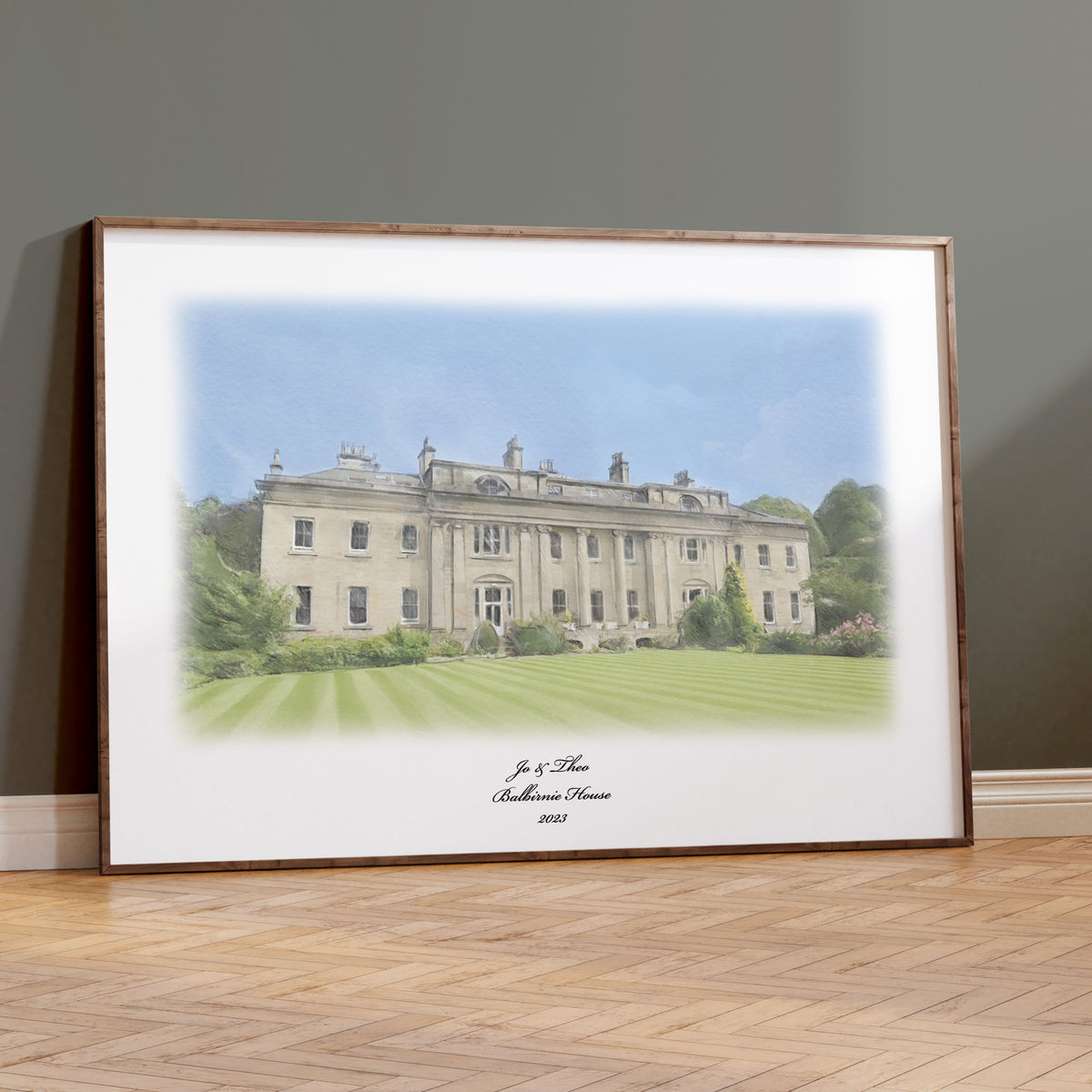 Balbirnie Wedding Venue Portrait