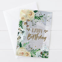 Happy Birthday flower Birthday Card | Natalie Ryan Design