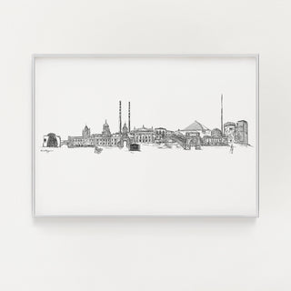 Dublin skyline print | Natalie Ryan Design