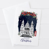 St Pauls London Christmas Card