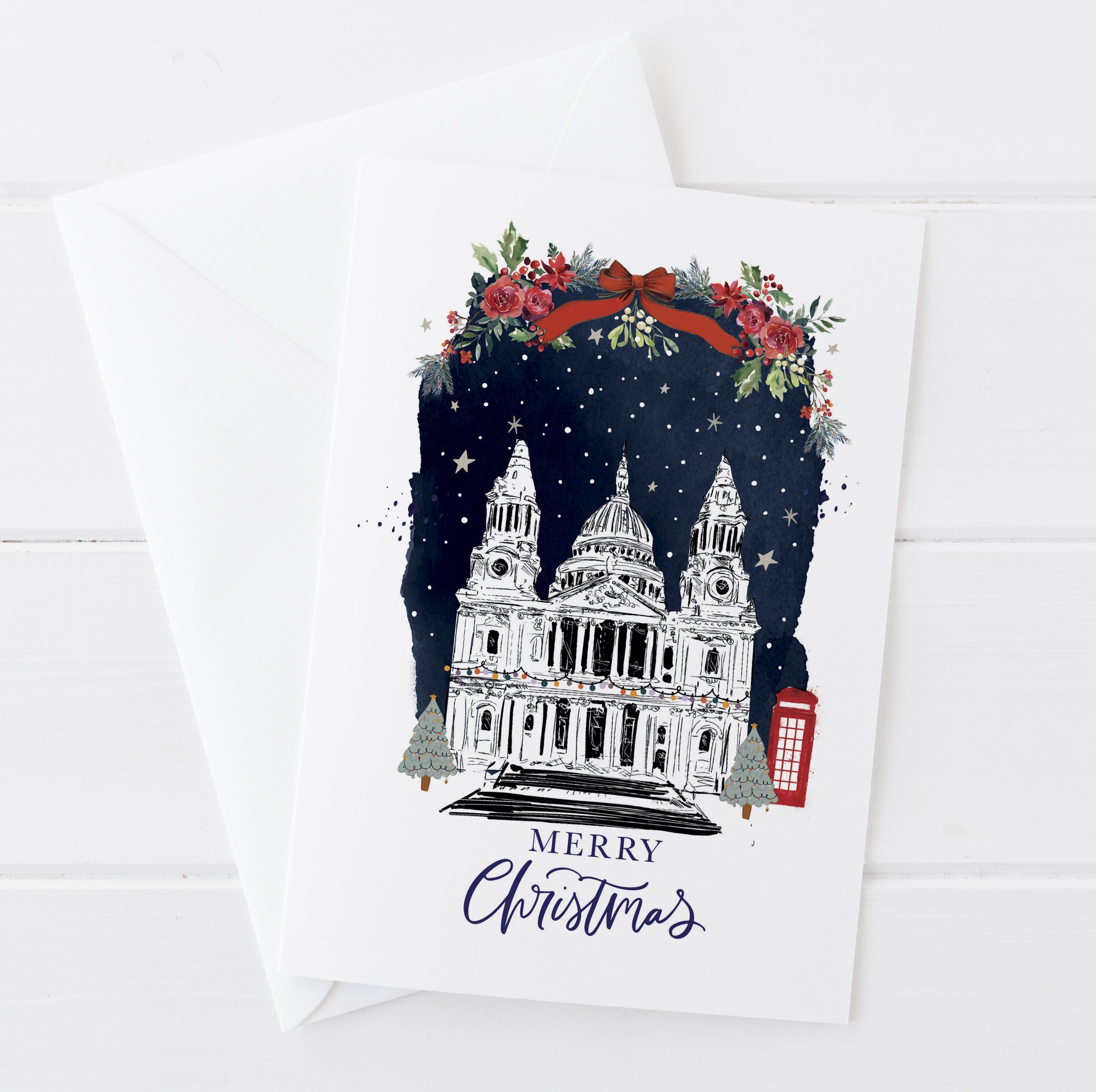 St Pauls London Christmas Card