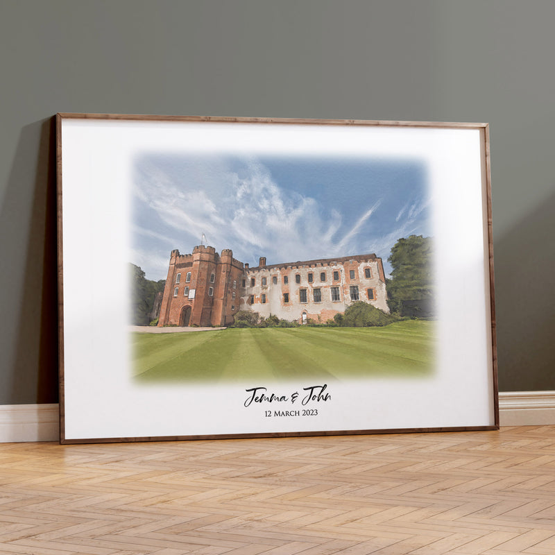 Farnham Castle Wedding Venue Portrait