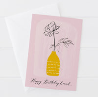 Happy Birthday Friendship Greeting Card | Natalie Ryan Design