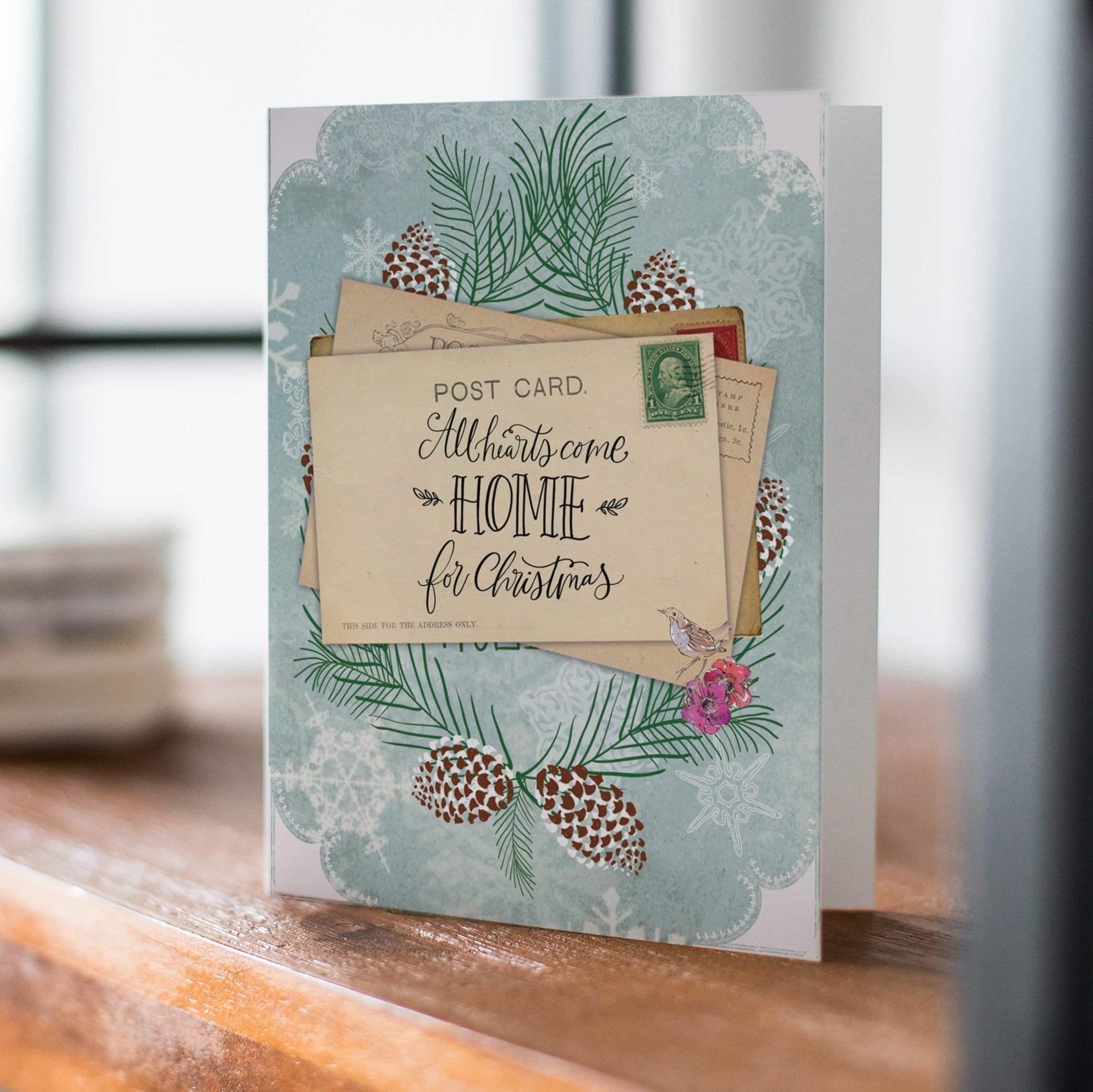 All hearts come home for Christmas Card