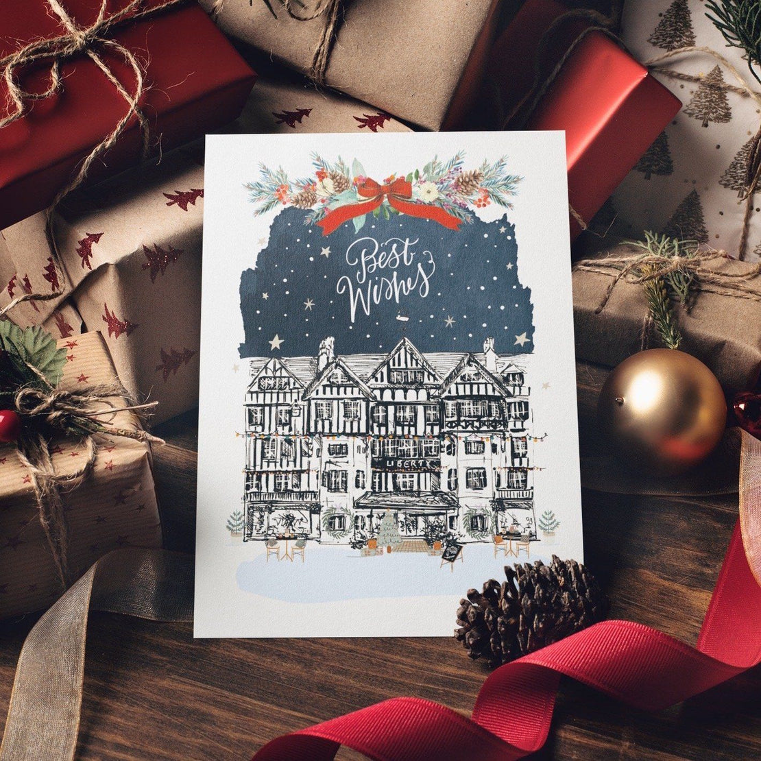 Liberty London Christmas Card