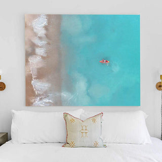 Paddle Board Art Print by Natalie Ryan