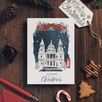 St Pauls London Christmas Card