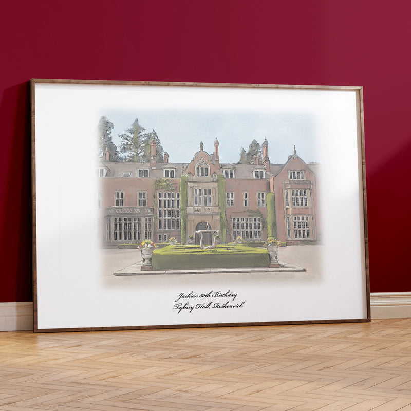 Tylney Hall Wedding Venue Portrait