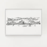 Winchester Skyline Print | Natalie Ryan Design