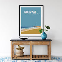 Constantine Beach Art Print | Natalie Ryan Design