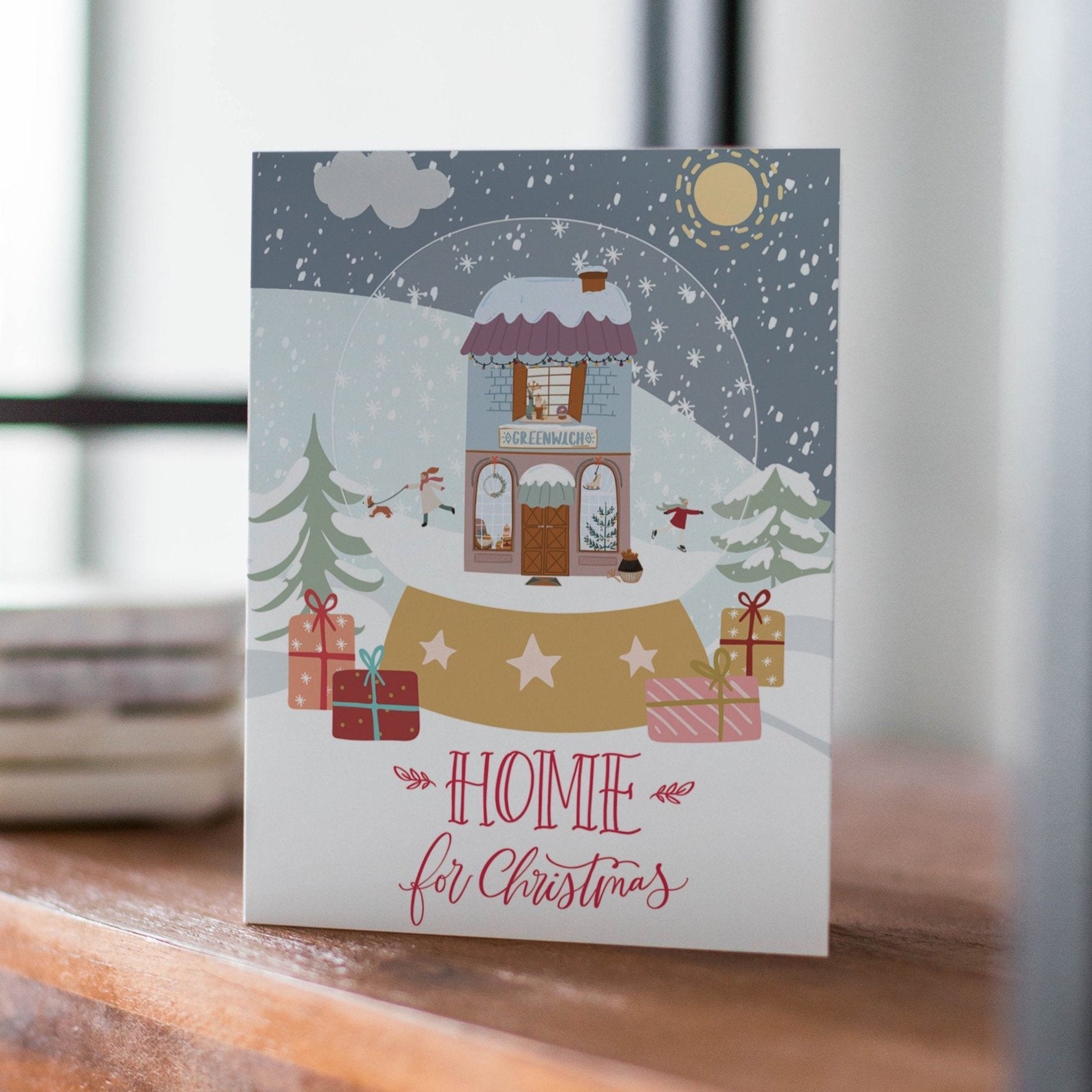 Home for Christmas Card | Natalie Ryan Design