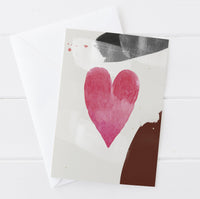 Heart Greetings Card