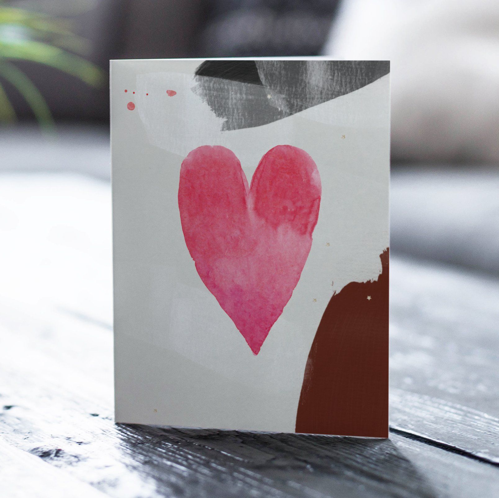 Heart Greetings Card